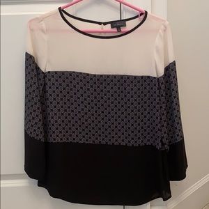 The Limited Black & White Dress Top, S, Never Worn